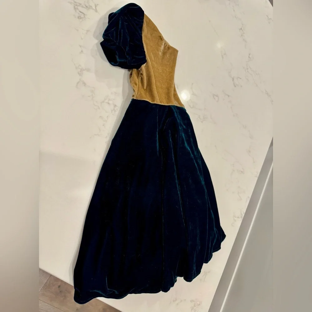 Trish Scully kids velvet Christmas dress